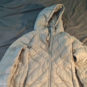 KORS Michael Kors Women's Light Tan Puffer Jacket